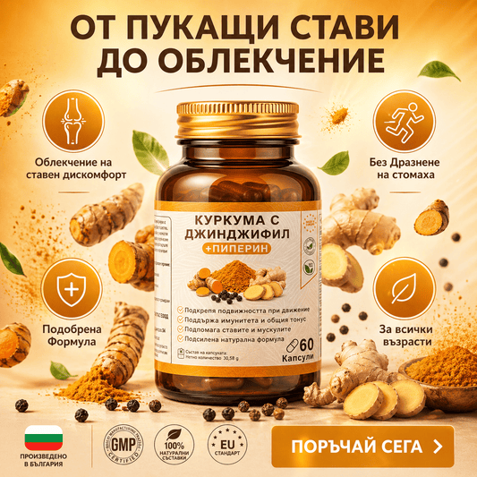 Пиперин +  Куркума с екстракт Джинджифил